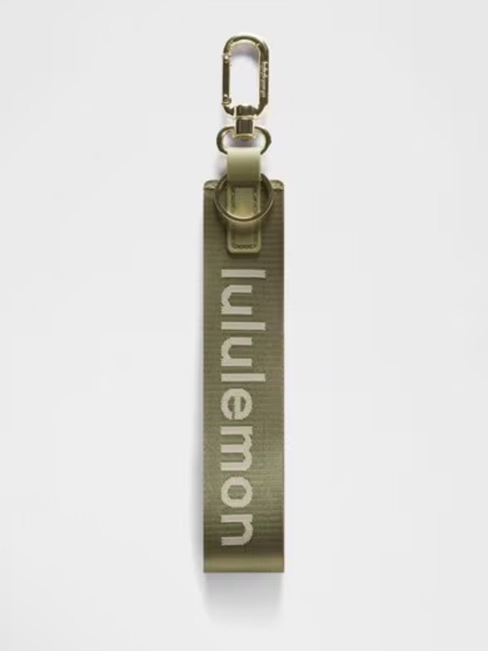Lululemon Never Lost Key Chain Bay Leaf